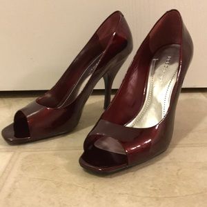 BCBGeneration burgundy pumps